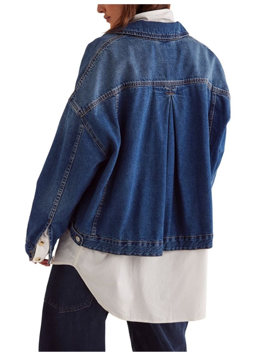 We the free opal swing denim jacket - Picture 2 of 5